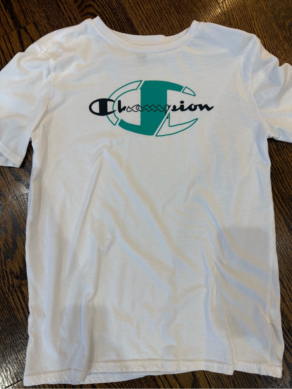 Champion Men’s White Logo T-Shirt size 18/20